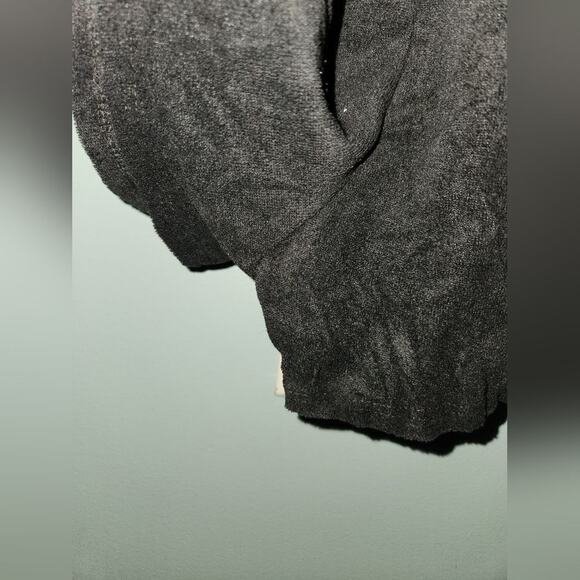 Wild Fable Black Terry Halter Romper Womens Sleeveless Casual Summer - Picture 6 of 9